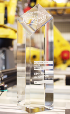 Simplimatic-Automation-FANUC-Growth-Award-2017